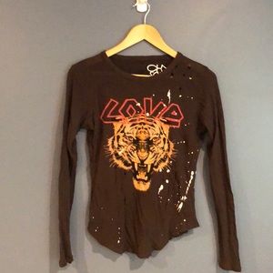 Chaser Brand Tiger Shirt